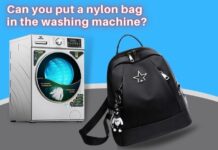 nylon bag in the washing machine