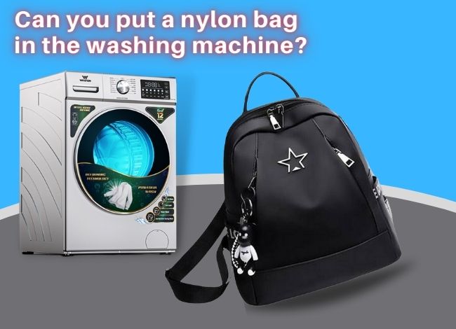 nylon bag in the washing machine