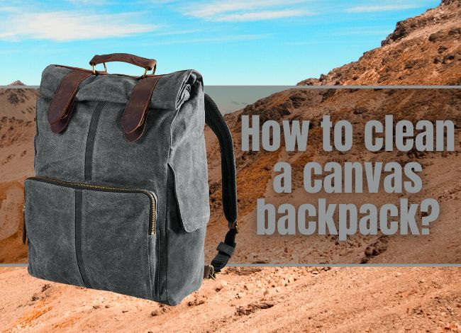 how-to-clean-a-canvas-backpack