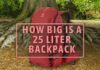 25 liter backpack