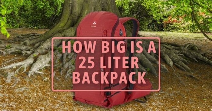 25 liter backpack